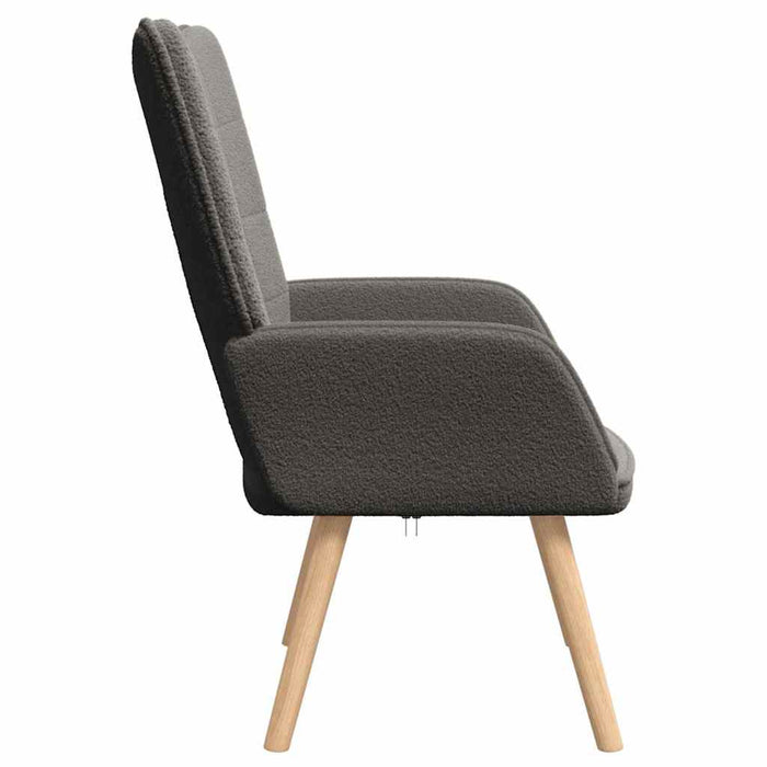 Fotoliu de relaxare Gri închis 62 x 67 x 95.5 cm țesătură - WALTI WALTI