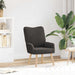 fotoliu Gri închis 63 x 67 x 94 cm Țesătură de Oaie și Plywood - WALTI WALTI