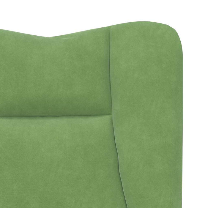 fotoliu Verde deschis 63 x 67 x 94 cm Catifea - WALTI WALTI