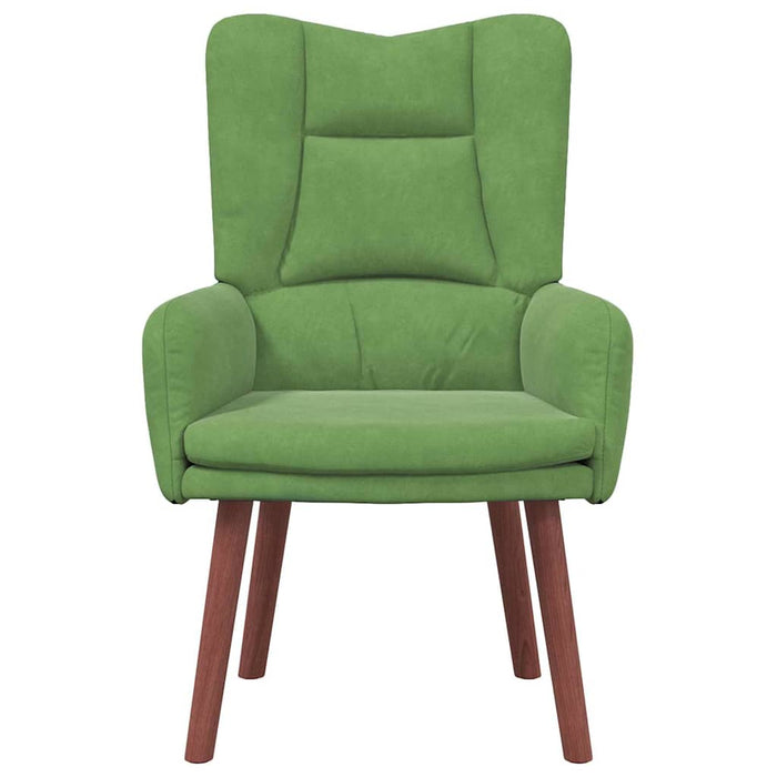 fotoliu Verde deschis 63 x 67 x 94 cm Catifea - WALTI WALTI