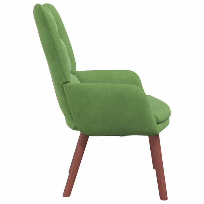 fotoliu Verde deschis 63 x 67 x 94 cm Catifea - WALTI WALTI