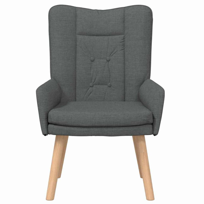 Fotoliu de relaxare Gri închis 63 x 67 x 94 cm țesătură - WALTI WALTI