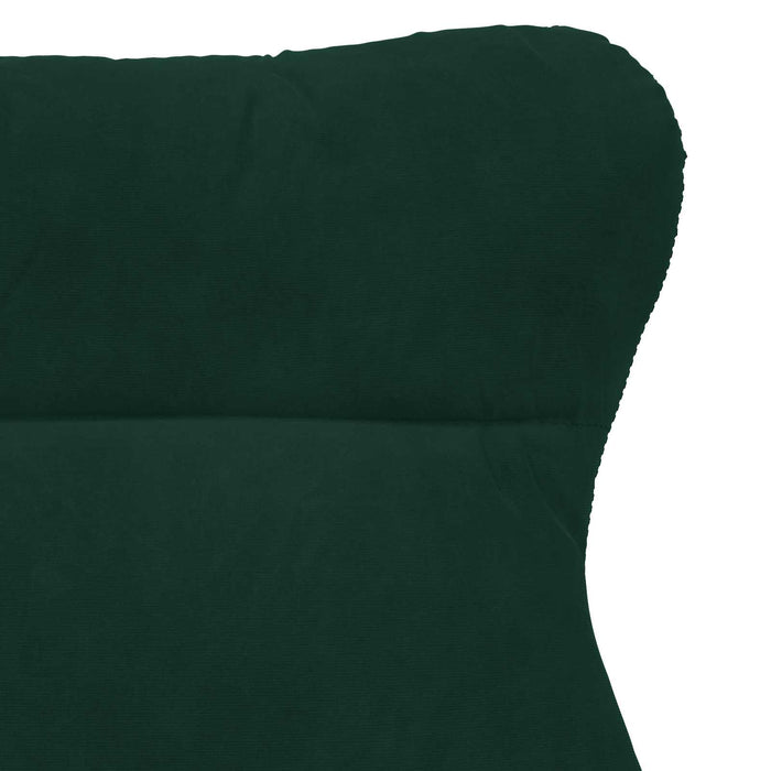 fotoliu Verde închis 69 x 74 x 93 cm Catifea WALTI