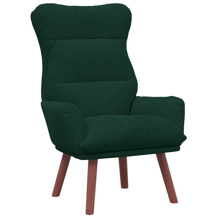 fotoliu Verde închis 69 x 74 x 93 cm Catifea WALTI