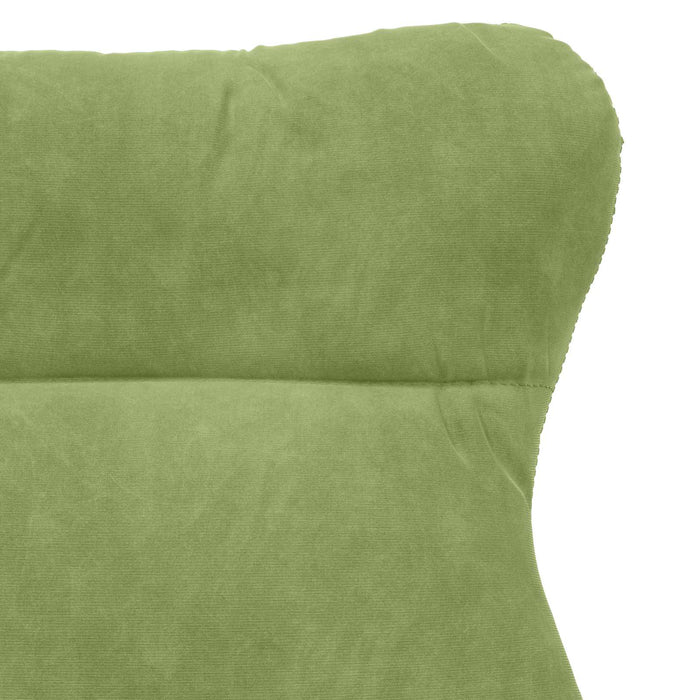 fotoliu Verde deschis 69 x 74 x 93 cm Catifea WALTI