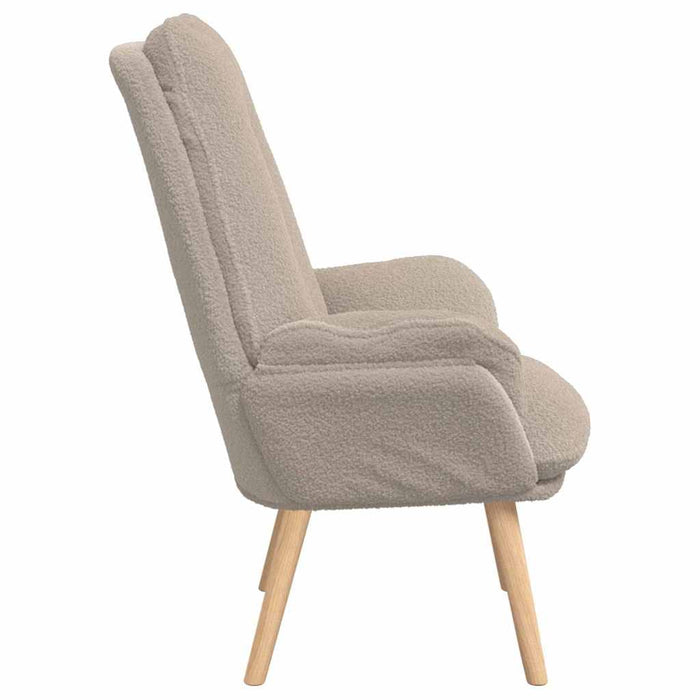 Fotoliu de relaxare Gri deschis 69 x 74 x 93 cm țesătură - WALTI WALTI