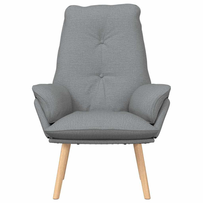 Fotoliu de relaxare Gri deschis 69 x 74 x 93 cm țesătură - WALTI WALTI