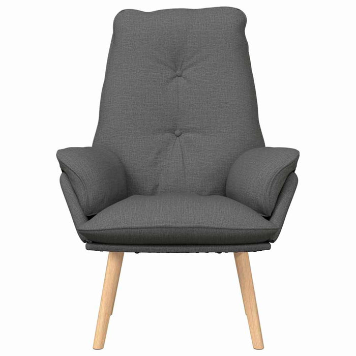 Fotoliu de relaxare Gri închis 69 x 74 x 93 cm țesătură - WALTI WALTI