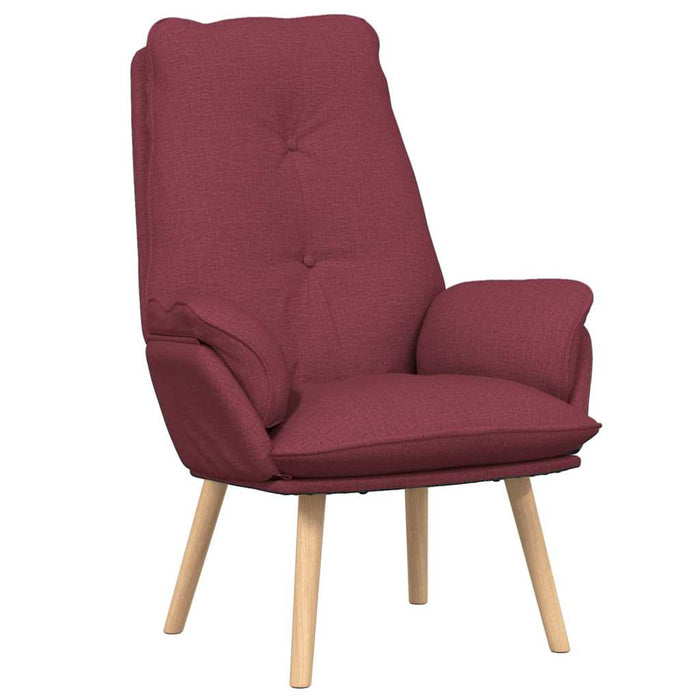 Fotoliu de relaxare bordo 69 x 74 x 93 cm țesătură - WALTI WALTI