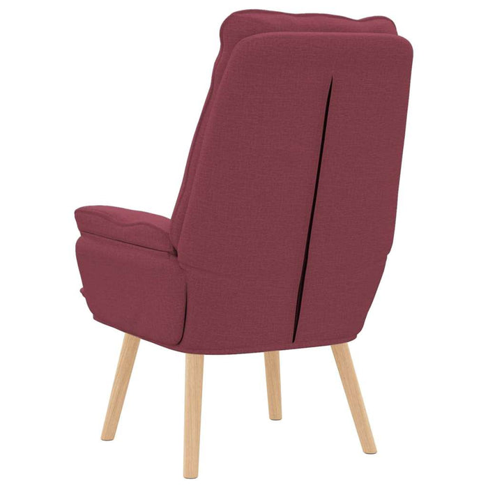 Fotoliu de relaxare bordo 69 x 74 x 93 cm țesătură - WALTI WALTI