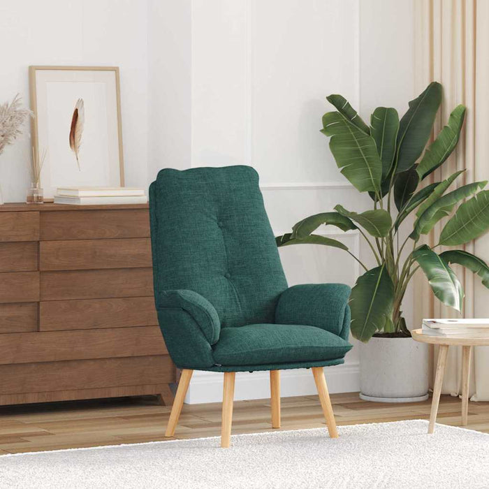 fotoliu Verde închis 69 x 74 x 93 cm Țesătură și Plywood WALTI