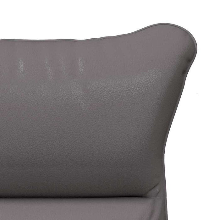 fotoliu Gri 69 x 74 x 93 cm Piele artificiala - WALTI WALTI