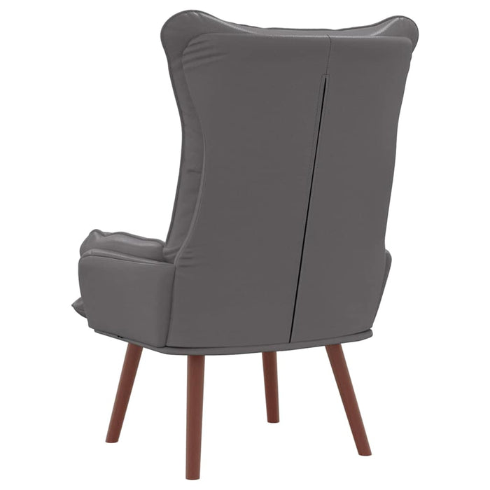 fotoliu Gri 69 x 74 x 93 cm Piele artificiala - WALTI WALTI