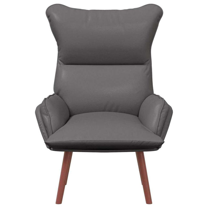 fotoliu Gri 69 x 74 x 93 cm Piele artificiala - WALTI WALTI