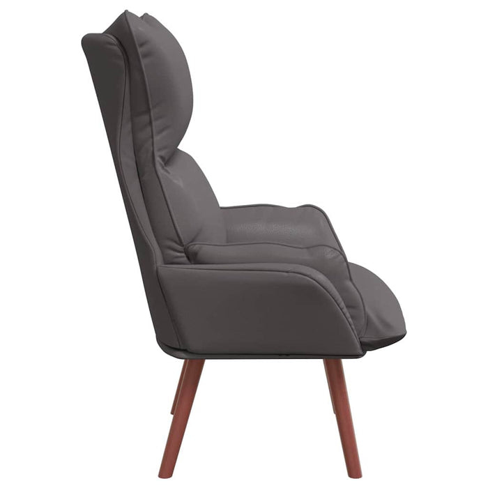 fotoliu Gri 69 x 74 x 93 cm Piele artificiala - WALTI WALTI