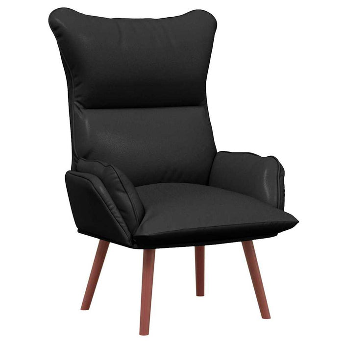 Fotoliu de relaxare Negru 69 x 74 x 93 cm Piele artificială - WALTI WALTI
