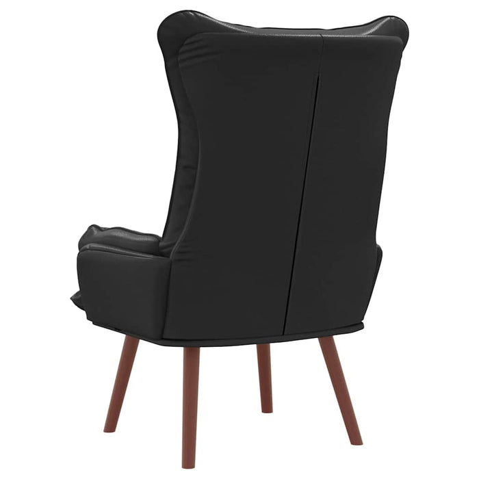 Fotoliu de relaxare Negru 69 x 74 x 93 cm Piele artificială - WALTI WALTI