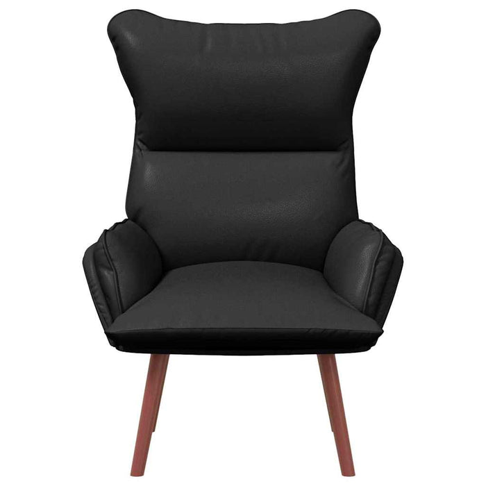 Fotoliu de relaxare Negru 69 x 74 x 93 cm Piele artificială - WALTI WALTI