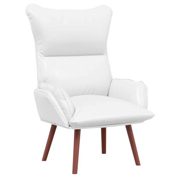 fotoliu Alb 69 x 74 x 93 cm Piele artificiala - WALTI WALTI