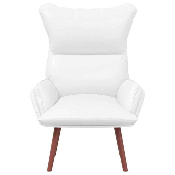 fotoliu Alb 69 x 74 x 93 cm Piele artificiala - WALTI WALTI