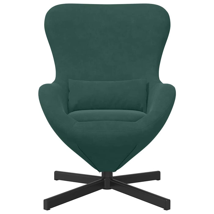 Fotoliu ou Verde închis 63 x 73 x 90 cm Catifea - WALTI WALTI