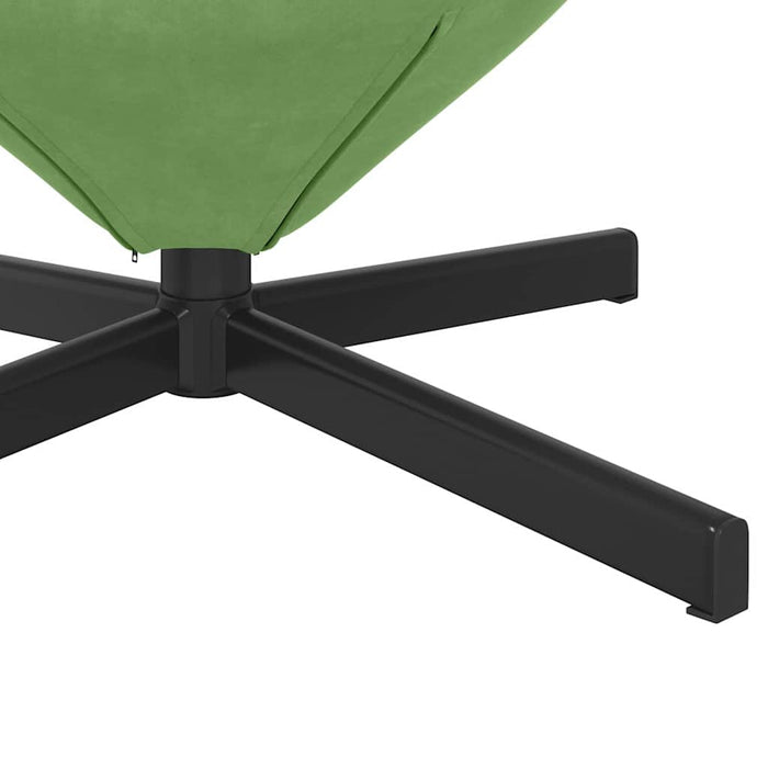 Fotoliu ou Verde deschis 63 x 73 x 90 cm Catifea - WALTI WALTI