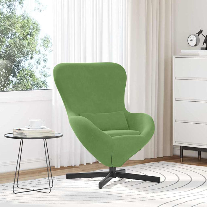 Fotoliu ou Verde deschis 63 x 73 x 90 cm Catifea - WALTI WALTI