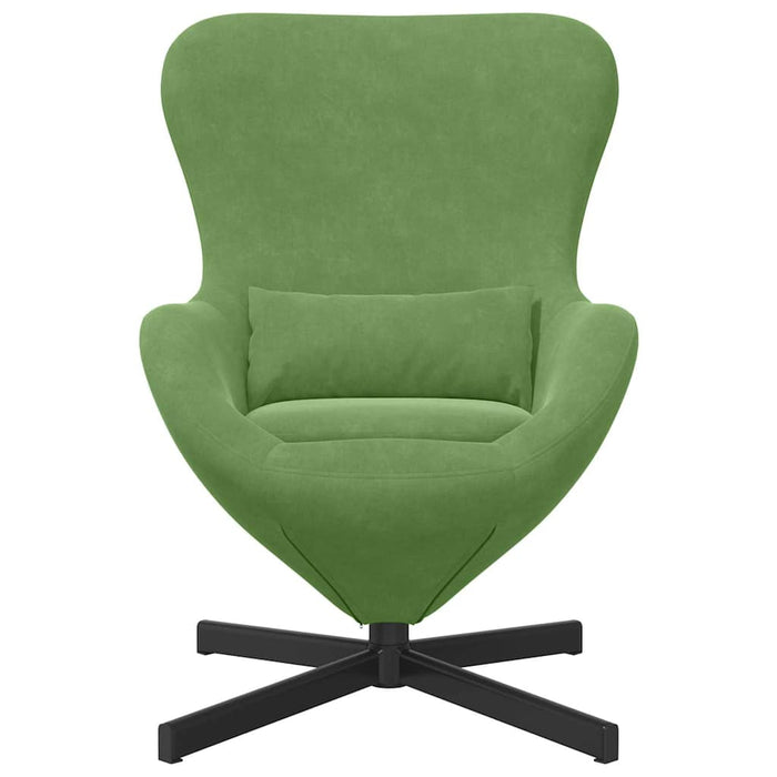 Fotoliu ou Verde deschis 63 x 73 x 90 cm Catifea - WALTI WALTI