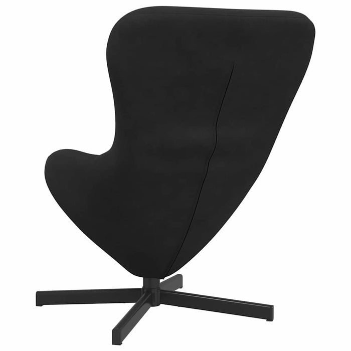 Fotoliu ou Negru 63 x 73 x 90 cm Catifea - WALTI WALTI
