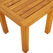 Masă laterală Ulei Natural 35 x 35 x 34 cm Lemn Solid de Acacia - WALTI WALTI