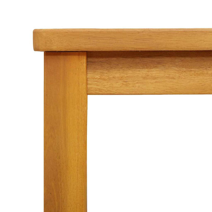 Masă laterală Ulei Natural 35 x 35 x 34 cm Lemn Solid de Acacia - WALTI WALTI