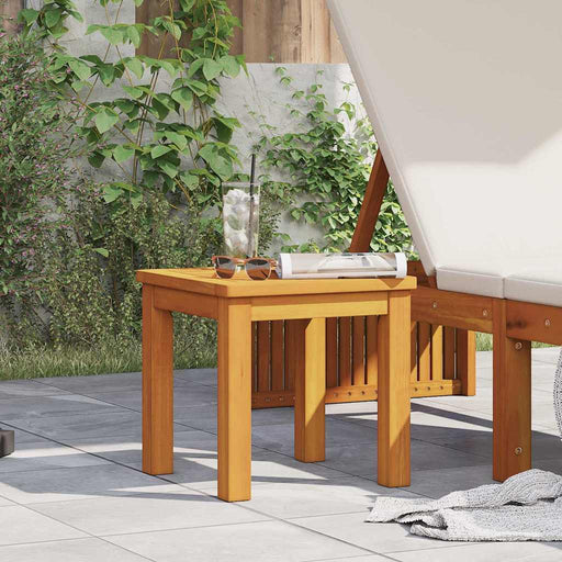 Masă laterală Ulei Natural 35 x 35 x 34 cm Lemn Solid de Acacia - WALTI WALTI