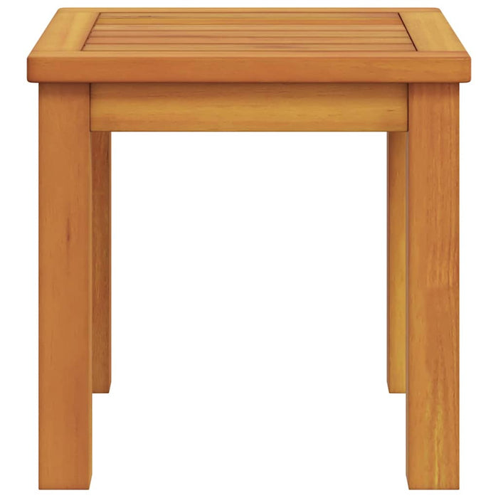 Masă laterală Ulei Natural 35 x 35 x 34 cm Lemn Solid de Acacia - WALTI WALTI
