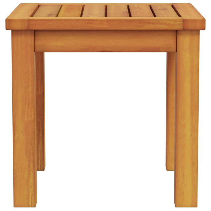 Masă laterală Ulei Natural 35 x 35 x 34 cm Lemn Solid de Acacia - WALTI WALTI