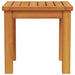 Masă laterală Ulei Natural 35 x 35 x 34 cm Lemn Solid de Acacia - WALTI WALTI