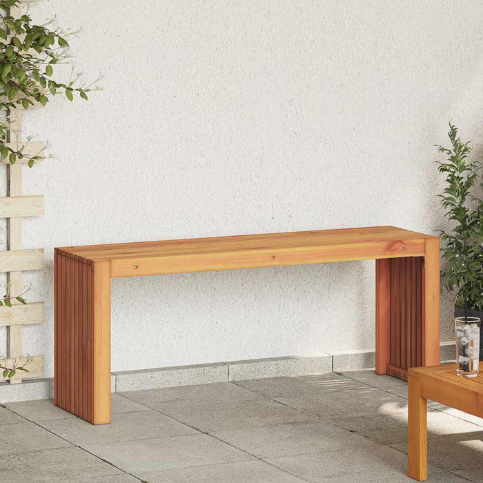 bancă Ulei Natural 110 x 30 x 45 cm Lemn solid de tec - WALTI WALTI