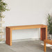 bancă Ulei Natural 110 x 30 x 45 cm Lemn solid de tec - WALTI WALTI