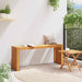 bancă Ulei Natural 110 x 30 x 45 cm Lemn solid de tec - WALTI WALTI