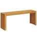 bancă Ulei Natural 110 x 30 x 45 cm Lemn solid de tec - WALTI WALTI