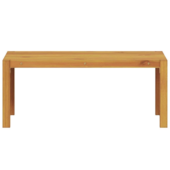 bancă Ulei Natural 110 x 30 x 45 cm Lemn solid de tec - WALTI WALTI