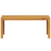 bancă Ulei Natural 110 x 30 x 45 cm Lemn solid de tec - WALTI WALTI