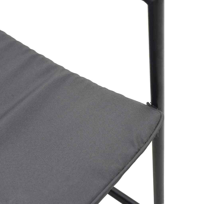 Scaune de grădină 4 pcs Negru și antracit 50.5 x 59 x 81.5 cm - WALTI WALTI