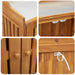 Dulap de grădină Maro 78 x 36.5 x 78cm Lemn masiv de acacia - WALTI WALTI