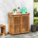 Dulap de grădină Maro 78 x 36.5 x 78cm Lemn masiv de acacia - WALTI WALTI