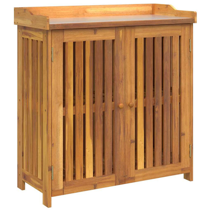 Dulap de grădină Maro 78 x 36.5 x 78cm Lemn masiv de acacia - WALTI WALTI
