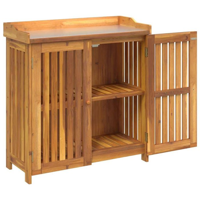 Dulap de grădină Maro 78 x 36.5 x 78cm Lemn masiv de acacia - WALTI WALTI