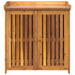 Dulap de grădină Maro 78 x 36.5 x 78cm Lemn masiv de acacia - WALTI WALTI