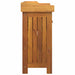Dulap de grădină natural 78 x 36,5 x 78cm Lemn Solid de Acacia - WALTI WALTI