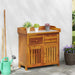 Dulap de grădină Maro 78 x 36.5 x 78 cm Lemn masiv de acacia - WALTI WALTI