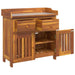Dulap de grădină Maro 78 x 36.5 x 78 cm Lemn masiv de acacia - WALTI WALTI